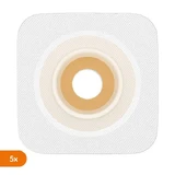 Natura Durahesive Convex, stoma plate, plastic, 45/13-22 mm, 5 pcs.