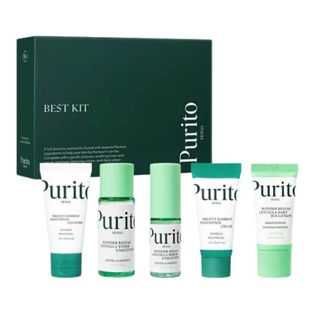 Purito Seoul Best Kit, kit de soins du visage de voyage, 1 pc.