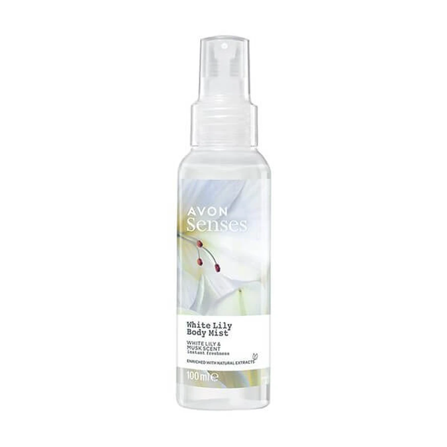 Avon Senses, body mist, White Lily, 100 ml