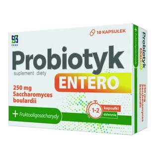 Prima Pharma Probiotic Entero, cápsulas, 10 uds.