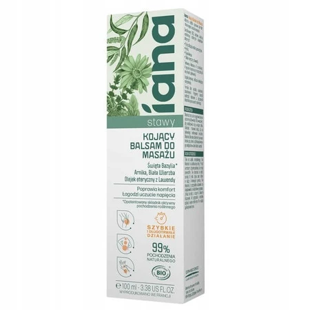 Iana, beruhigende Massage-Lotion, 100 ml
