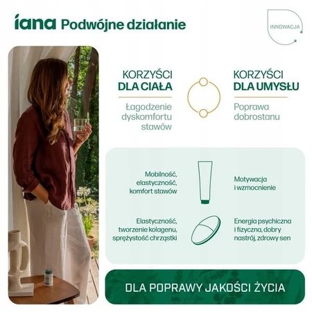 Iana, beruhigende Massage-Lotion, 100 ml