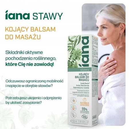 Iana, beruhigende Massage-Lotion, 100 ml