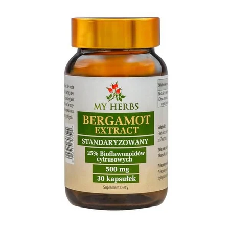 Le mie erbe Estratto di bergamotto, capsule, 30 pezzi.