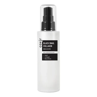 Coxir Black Snail Collagen, regenerierende Emulsion mit Schneckenschleim und Kollagen, 100 ml
