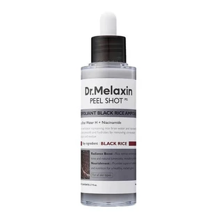 Dr.Melaxin Peel Shot Exfol Black Rice Ampulle, Peeling-Ampulle mit schwarzem Reis-Extrakt, 80 ml