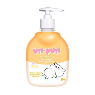 Uti-Puti, Flüssigseife mit Wegerich- und Ringelblumenextrakt 0+, 300 ml