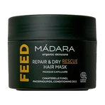 Madara Feed Repair &amp; Dry Rescue Hair Mask, mascarilla para cabellos secos y dañados, 180 ml