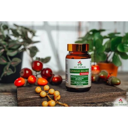 My Herbs Ginkgo Biloba Premium, gélules, 120 pcs.
