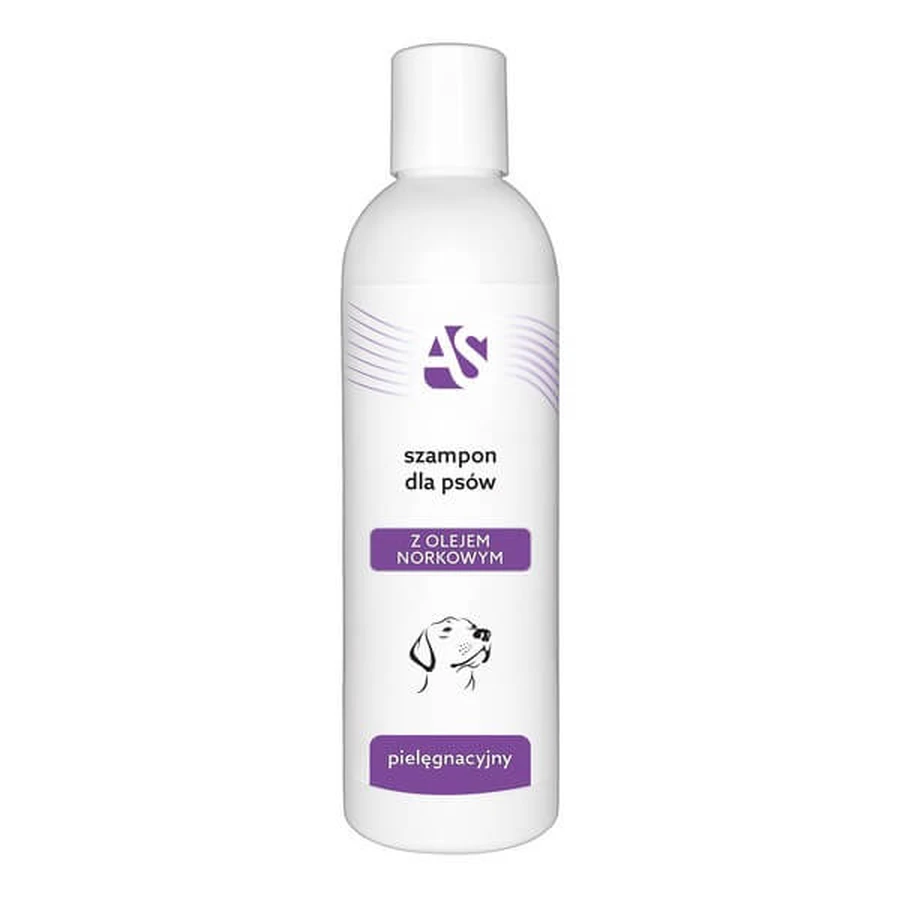 AS Grooming shampoo for dogs with mink oil, 250 ml
