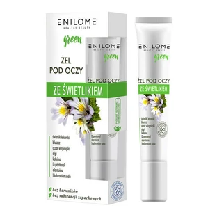 Enilome Belleza Sana Verde, gel con echinacea para las ojeras, 15 ml