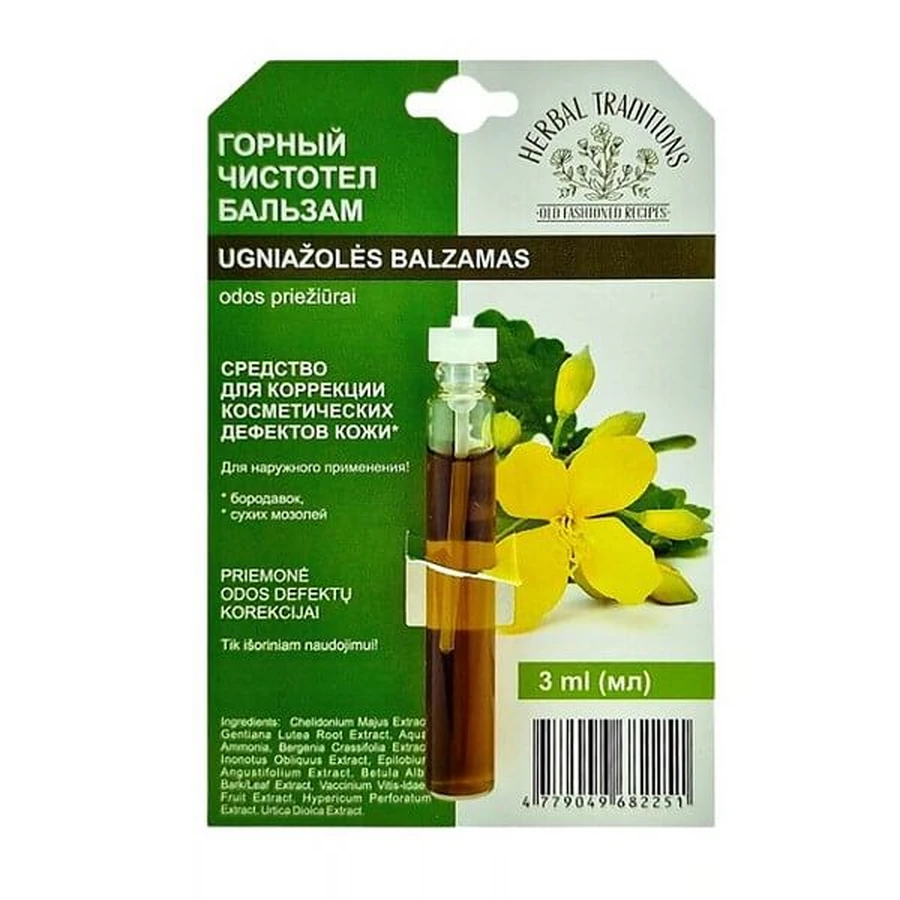 Herbal Traditions, loción cutánea de hierbas agridulces, 3 ml