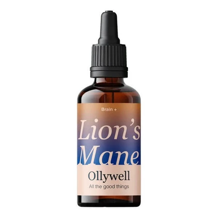 Set van 2 x Ollywell BIO Lion's Mane, druppels, 30 ml