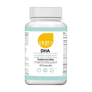 Puro Omega DHA high concentration, capsules, 60 pcs.