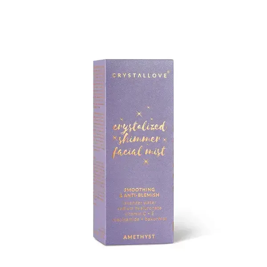 Crystallove, Gesichtsnebel mit Amethyst und Lavendel, 100 ml