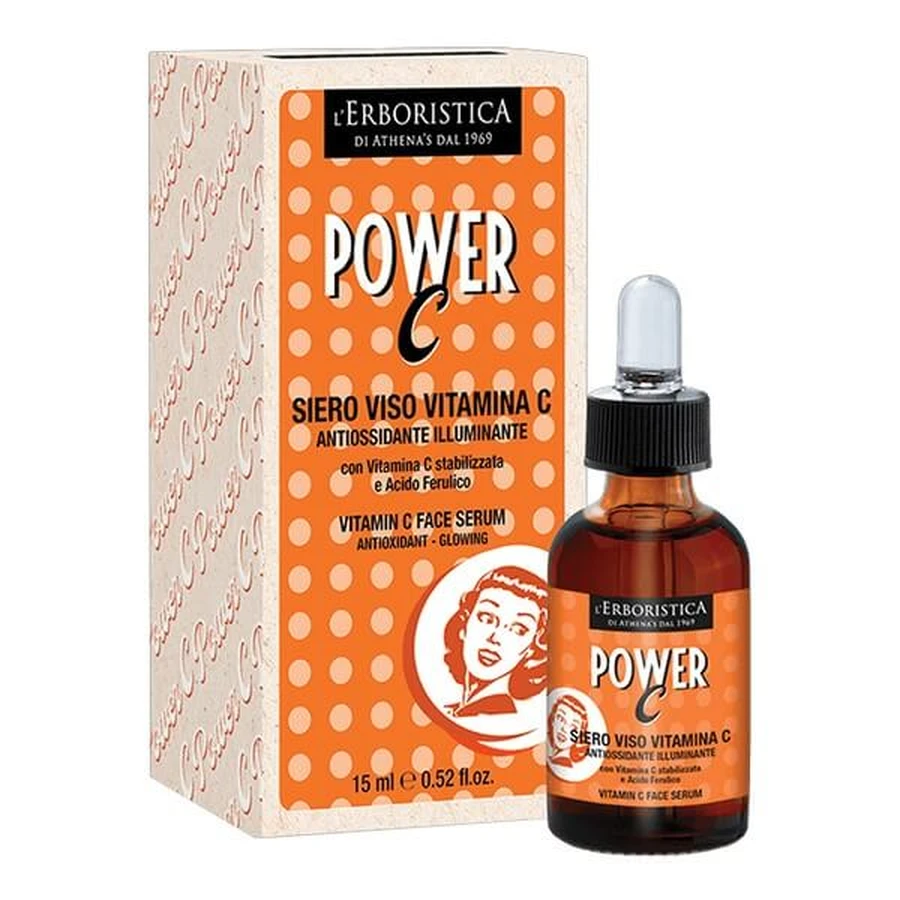 L'Erboristica Power C, suero facial con vitamina C, 15 ml