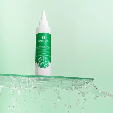 BasicLab Trichologis, seboregulierendes Peeling für fettige und empfindliche Kopfhaut, 150 ml