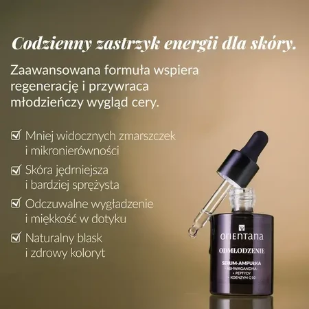 Orientana Ashwagandha, serum-ampul verjonging, 30 ml