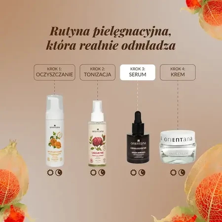 Orientana Ashwagandha, serum-ampul verjonging, 30 ml