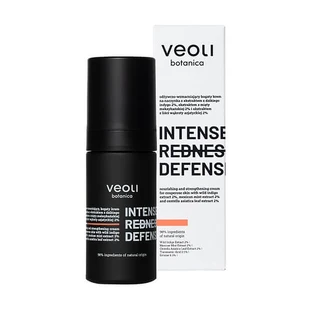 Veoli Botanica Intense Redness, Beschermende, voedende en versterkende rijke crème voor haarvaatjes, 30 ml