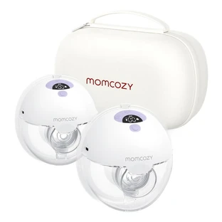 Momcozy M5, double breast pump, purple color, 1 pc.