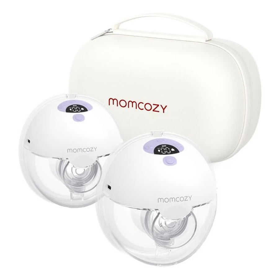 Momcozy M5, double breast pump, purple color, 1 pc.
