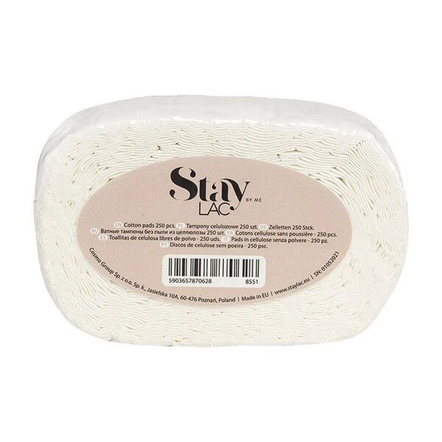 Staylac, cellulose wool dustless swabs, 250 pcs.