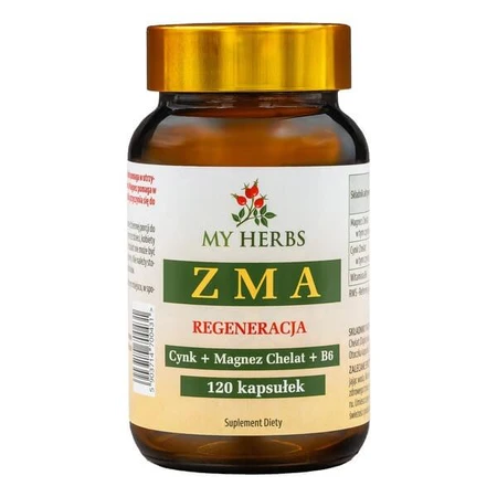 My Herbs ZMA, gélules, 120 pcs.