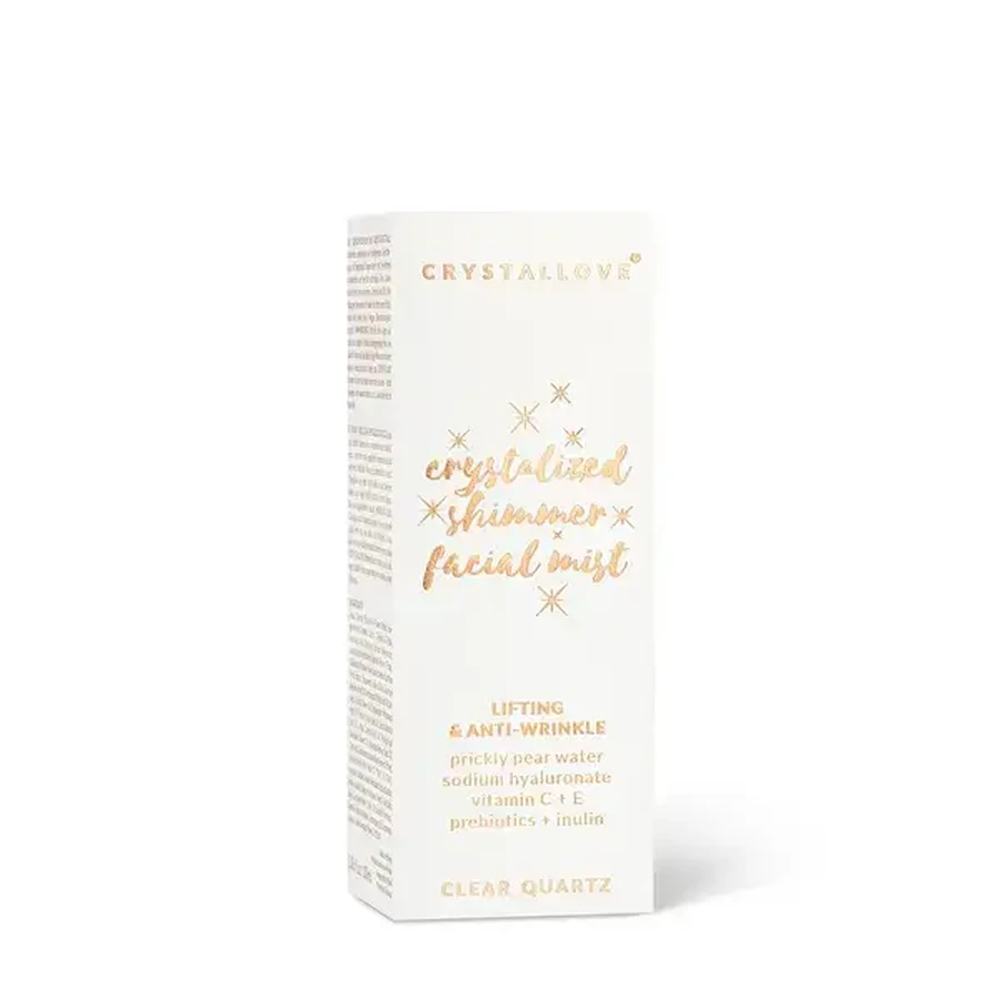 Crystallove, brume pour le visage au cristal de roche et à la figue de Barbarie, 100 ml