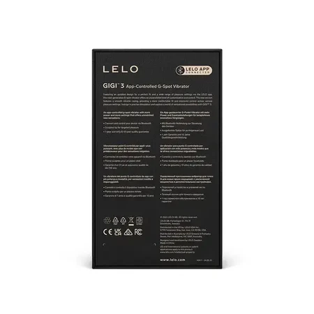 LELO Gigi 3, vibrador punto G, Plum, 1 ud.