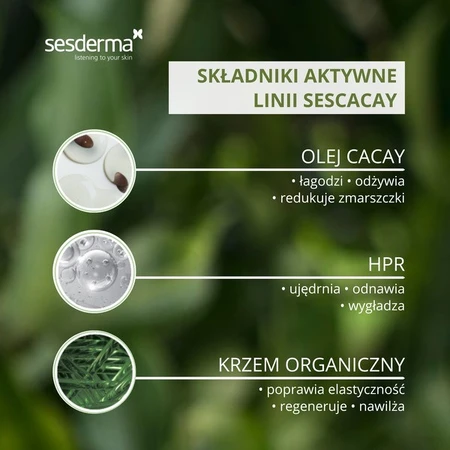 Sesderma Sescacay, eye contour rejuvenating cream, 30 ml