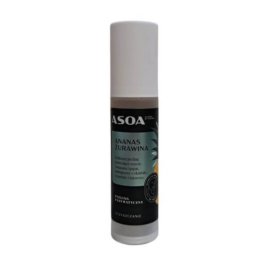 Asoa, gommage à l'ananas et à la canneberge, 50 ml