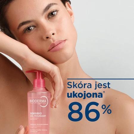 Bioderma Sensibio Moussant Gel, beruhigendes mizellares Gel für empfindliche Haut, 200 ml