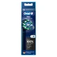 Oral-B, Cross Action, schwarz, Ersatzspitzen, 4 Stück.