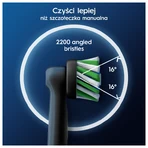 Oral-B, Cross Action, negro, puntas de recambio, 4 uds.