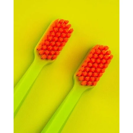 Curaprox Travel Refill 5460, puntas de cepillo de dientes, verde, 2 uds.