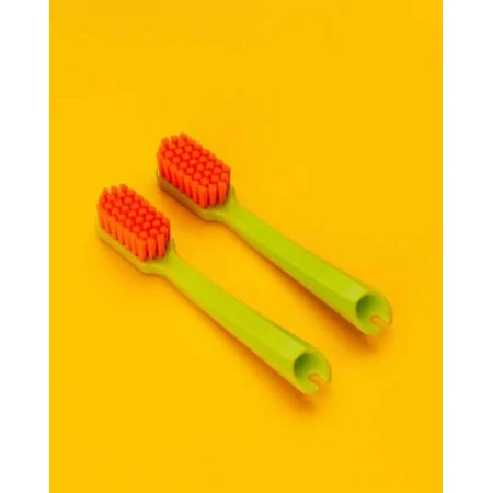 Curaprox Travel Refill 5460, puntas de cepillo de dientes, verde, 2 uds.