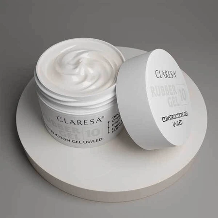 Claresa Rubber Gel, Nagelaufbau-Gel, 10, 45 g