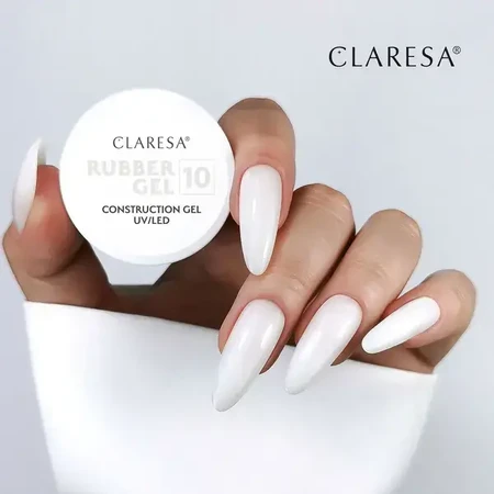 Claresa Rubber Gel, Nagelaufbau-Gel, 10, 45 g