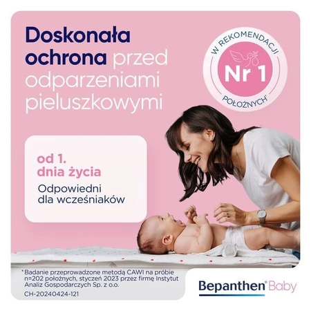 Set Bepanthen Baby, pommade protectrice, 100 g + 30 g