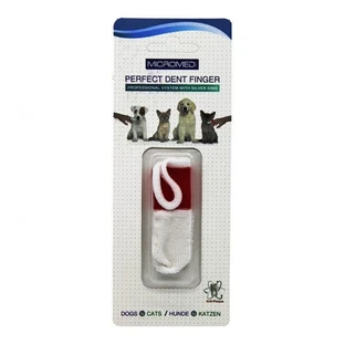 Micromed Perfect Dent Finger, kattentandenreiniger, blister, 1 st.