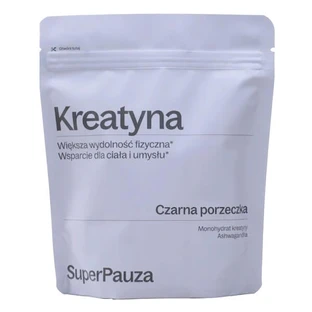 SuperPause Creatine Super Mood, Pulver, schwarzer Johannisbeergeschmack, 225 g