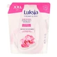 Luxja Creamy &amp;amp; Soft Creams badvloeistof, verzachtende roos en melkproteïnen, navulling, 1,5 l