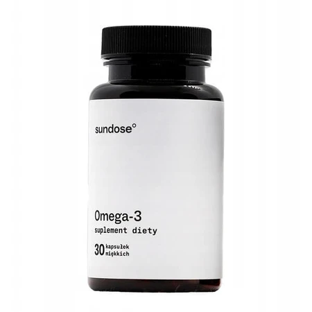 Sundose Omega-3 ácidos, cápsulas blandas, 30 uds.