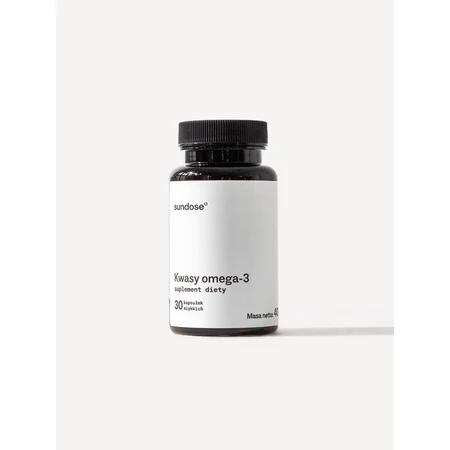 Sundose Omega-3 ácidos, cápsulas blandas, 30 uds.