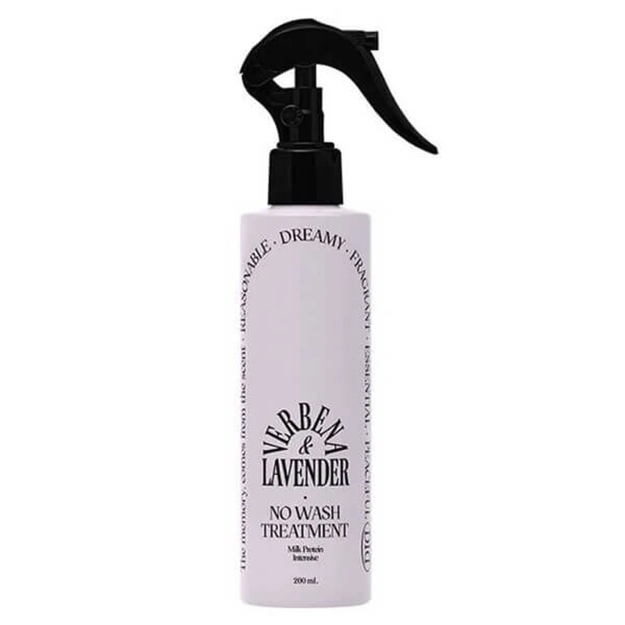 Odid, Tratamiento intensivo sin aclarado a base de proteínas de leche, acondicionador sin aclarado Verbena Lavanda, 200 ml