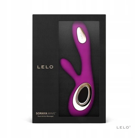 Lelo Soraya Wave Deep Rose, bunny type vibrator, 1 pc.