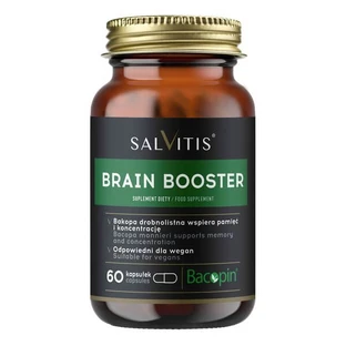 Salvitis Brain Booster, capsules, 60 pcs.