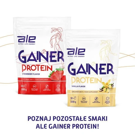 3er-Set ALE Gainer Protein Schokoladengeschmack