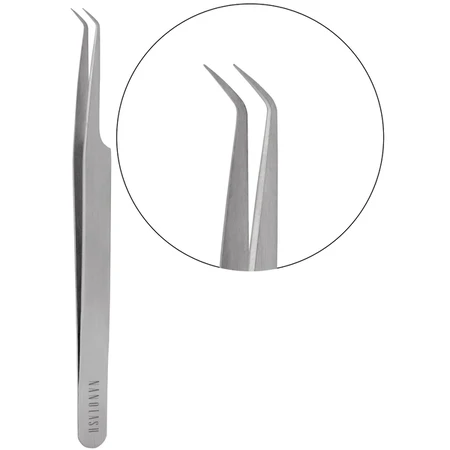 Nanolash wimperpincet L vorm, wimperpincet, L vorm, 1 stuk.